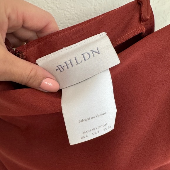 Anthro BHLDN Jennings Maxi Rust Color - Picture 5 of 10